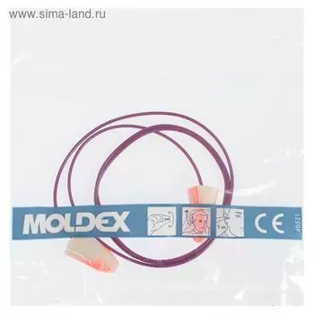 Противошумные вкладыши беруши Moldex Spark Plugs Cord 7801 с кордом МИКС