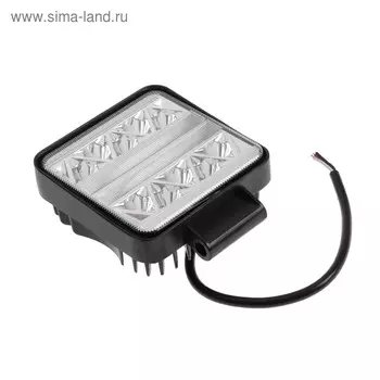 Противотуманная фара, 12 В, 50 LED, IP67, 102 Вт, 12 В, направленный свет
