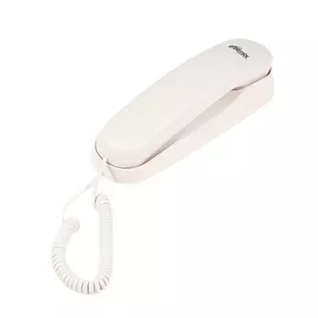 Проводной телефон Ritmix RT-002, пауза, повтор, импульсный набор, белый