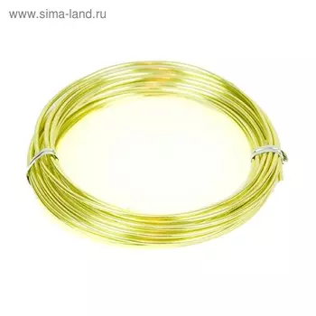 Проволока бонсайная,2 мм х 5 м, зелёный микс