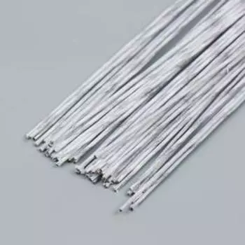 Проволока для творчества "Астра" d 1,6 мм, 60 см, 50шт, белый