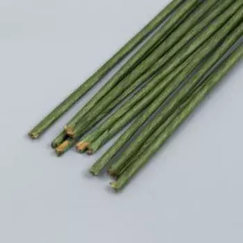 Проволока для творчества "Астра" d 3 мм, 60 см, 10шт, зелёный