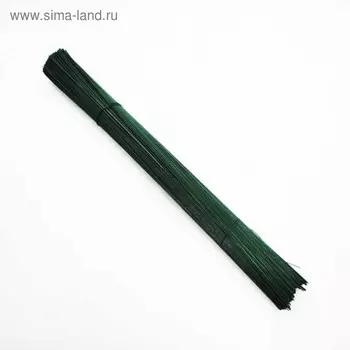 Проволока герберная 1 мм х 45 см, 2 кг, зелёная
