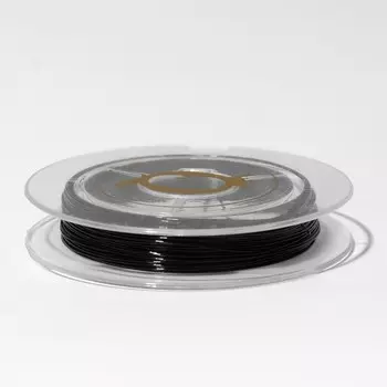 Проволока на бобине, d=0.3 мм, L=10 м, чёрная