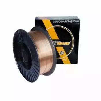 Проволока омедненная FoxWeld ER70S-6, d=1.6 мм, 15 кг