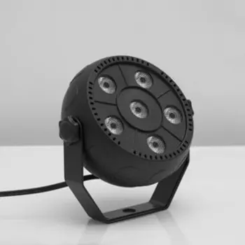 Прожектор PAR для сцены 6 1.5 Вт, свечение RGB, 220 В