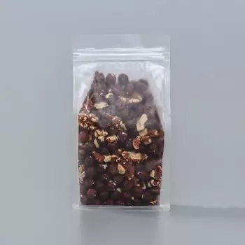 Прозрачный матовый дой пак,12 х 22 х 4 см