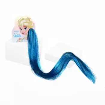 Прядь для волос блестящая "Эльза" голубая ", Холодное Сердце