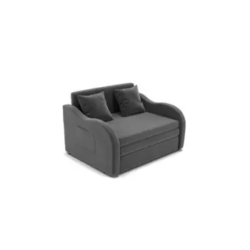 Диван прямой детский «Бали», механизм выкатной, велюр, цвет селфи 07