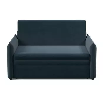 Прямой диван «Атика 125», механизм выкатной, велюр, цвет катания ментол