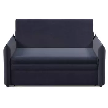 Прямой диван «Атика 125», механизм выкатной, велюр, цвет катания стил