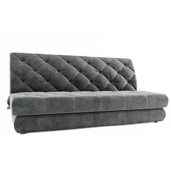 Прямой диван «Бруно 1», без подлокотников, механизм книжка, велюр, цвет селфи 07