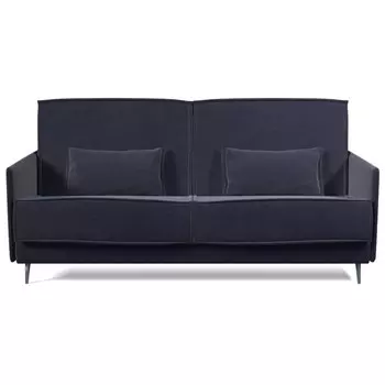 Прямой диван «Дискавери 3», механизм книжка, велюр, цвет катания стил