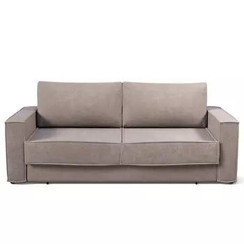 Прямой диван «Дискавери», механизм еврокнижка, велюр, цвет хеппи 233