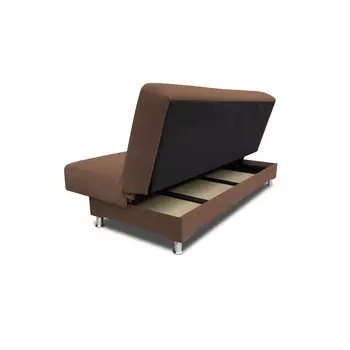 Прямой диван «Идальго», книжка, рогожка bahama, цвет hazel