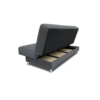 Прямой диван «Идальго», книжка, рогожка lunar, цвет mist