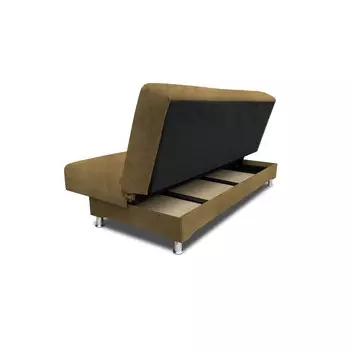 Прямой диван «Идальго», книжка, велюр, цвет dakota ochre