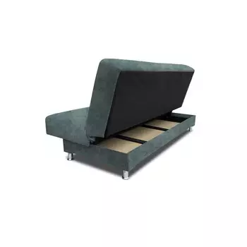 Прямой диван «Идальго», книжка, велюр, цвет dakota mint