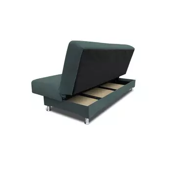 Прямой диван «Идальго», книжка, велюр, цвет dream mint