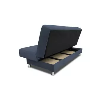 Прямой диван «Идальго», книжка, велюр, цвет dream ocean