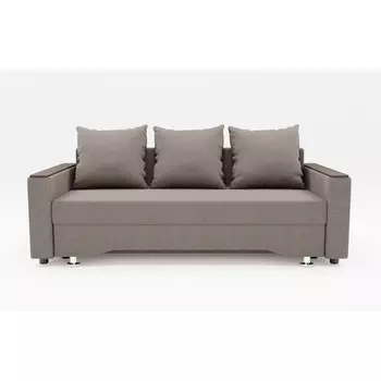 Диван прямой «Квадро 2», механизм еврокнижка, велюр, цвет галакси лайт 005