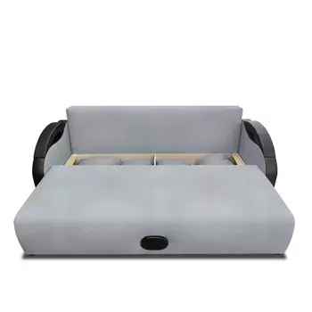 Прямой диван «Мария», еврокнижка, рогожка bahama plus, цвет linen