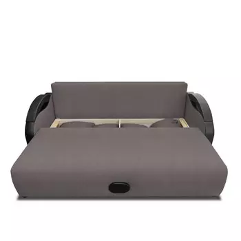 Прямой диван «Мария», еврокнижка, рогожка lunar, цвет latte