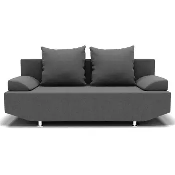 Диван прямой «Сити», ППУ, механизм еврокнижка, велюр, цвет галакси лайт 021