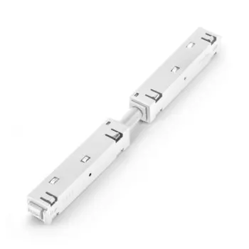 Прямой коннектор и планка, 1 шт, Elektrostandard, Slim Magnetic, цвет белый