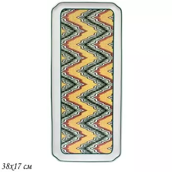 Прямоугольное блюдо Lenardi «Бухара», 38х17 см