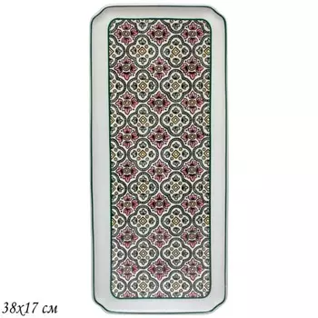 Прямоугольное блюдо Lenardi «Дария», 38х17 см