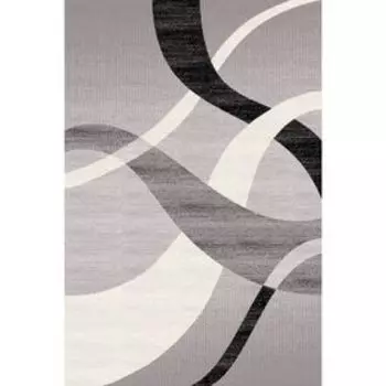 Ковёр прямоугольный Omega Carving 7690, 200 х 450 cм, цвет grey/black