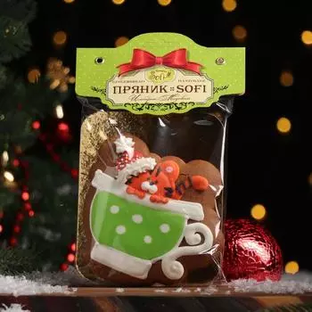 Пряник «Символ Года», дизайн в чашке, 100 г