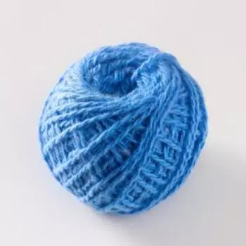 Пряжа для вязания спицами, крючком «Карачаевская», моток, 100% акрил, 100 м/40±5 г, (небо)