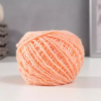 Пряжа для вязания спицами, крючком «Карачаевская», моток, 100% акрил, 100 м/40±5 г, (персик)
