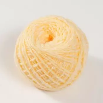 Пряжа для вязания спицами, крючком «Карачаевская», моток, 100% акрил, 100 м/40±5 г, (шампанский)