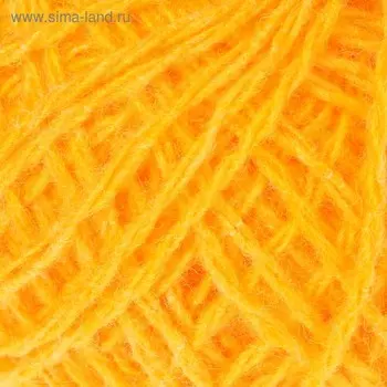 Пряжа для вязания спицами, крючком «Карачаевская», моток, 100% акрил, 100 м/40±5 г, (жёлтый)