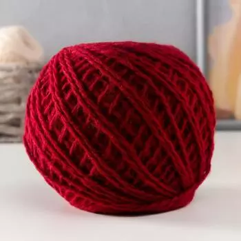 Пряжа "Акрил" 100% акрил, 253м/100гр (Вишня)