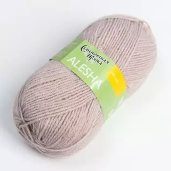 Пряжа Алеша (Alesha) 80% акрил,20% имитация кашемира 196м/50гр (фрез_NEW 12502)