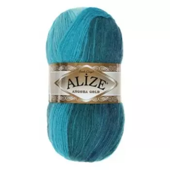 Пряжа "Angora Gold Batik" 20% шерсть, 80% акрил 550м/100гр (1892)
