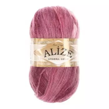 Пряжа "Angora Gold Batik" 20% шерсть, 80% акрил 550м/100гр (1895)