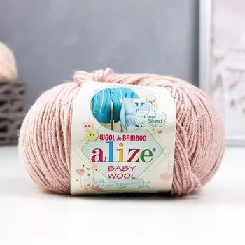 Пряжа "Baby Wool" 40% шерсть, 40% акрил, 20% бамбук 175м/50гр (382)