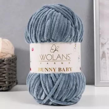 Пряжа "Bunny Baby" 100% полиэстер 120м/100гр (30 джинс)