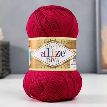Пряжа "Diva" 100% микрофибра 350м/100гр (326)