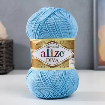 Пряжа "Diva" 100% микрофибра 350м/100гр (350)