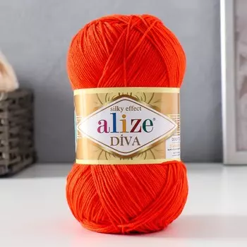 Пряжа "Diva" 100% микрофибра 350м/100гр (37)