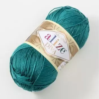 Пряжа "Diva" 100% микрофибра 350м/100гр (453)