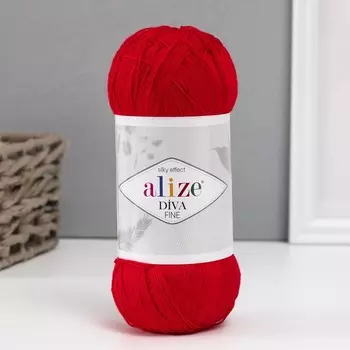 Пряжа "Diva Fine" 100% микрофибра 600м/100гр (106)