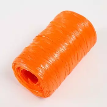 Пряжа для ручного вязания 100% полипропилен 200м/50гр. (40-апельсин)