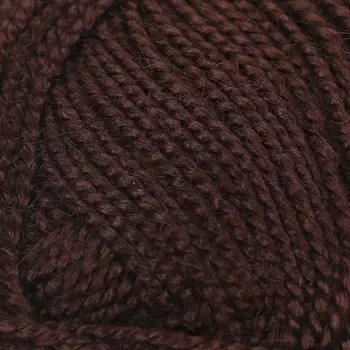 Пряжа "Etamin" 100% акрил 180м/30гр (440 коричневый)